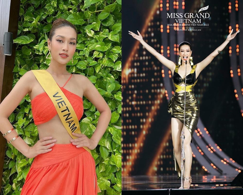 Có thể thấy vóc dáng của Thiên Ân nhỏ nhắn mảnh mai hơn so với lúc đăng quang. Có thể thấy vóc dáng của Thiên Ân nhỏ nhắn mảnh mai hơn so với lúc đăng quang.