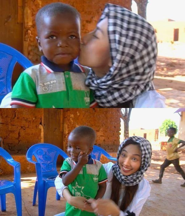 Cậu nhóc Lôi Con trước đây từng bẽn lẽn khi gặp Thùy Tiên. Cậu nhóc Lôi Con trước đây từng bẽn lẽn khi gặp Thùy Tiên.