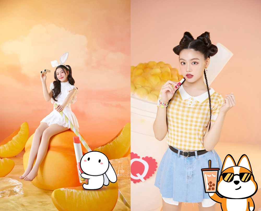 Ái nữ nhà MC Quyền Linh cân mọi phong cách khi thay đổi nhè nhẹ makeup. Ái nữ nhà MC Quyền Linh cân mọi phong cách khi thay đổi nhè nhẹ makeup.