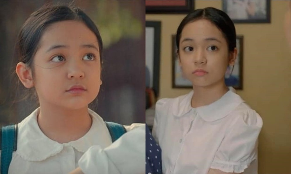 Chu Diệp Anh không đổi thay nhiều từ Thương Ngày Nắng Về (ảnh trái) đến Hoa Sữa Về Trong Gió (ảnh phải).