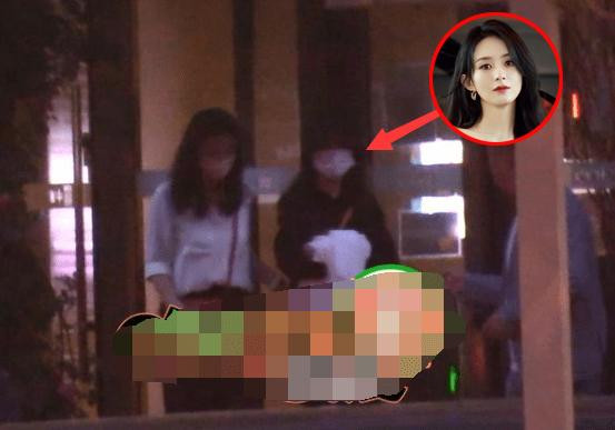 Triệu Lệ Dĩnh bị bắt gặp đi chơi với em gái của Lý Băng Băng lúc đêm muộn.