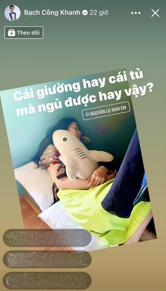 Bạch Công Khanh đăng tải ảnh chụp lén Nam Em Bạch Công Khanh đăng tải ảnh chụp lén Nam Em