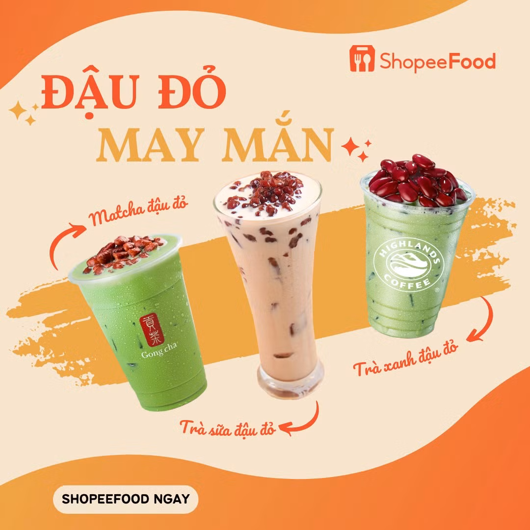 “Tưởng không hợp, mà hợp không tưởng” chính là các loại thức uống kết hợp cùng đậu đỏ.