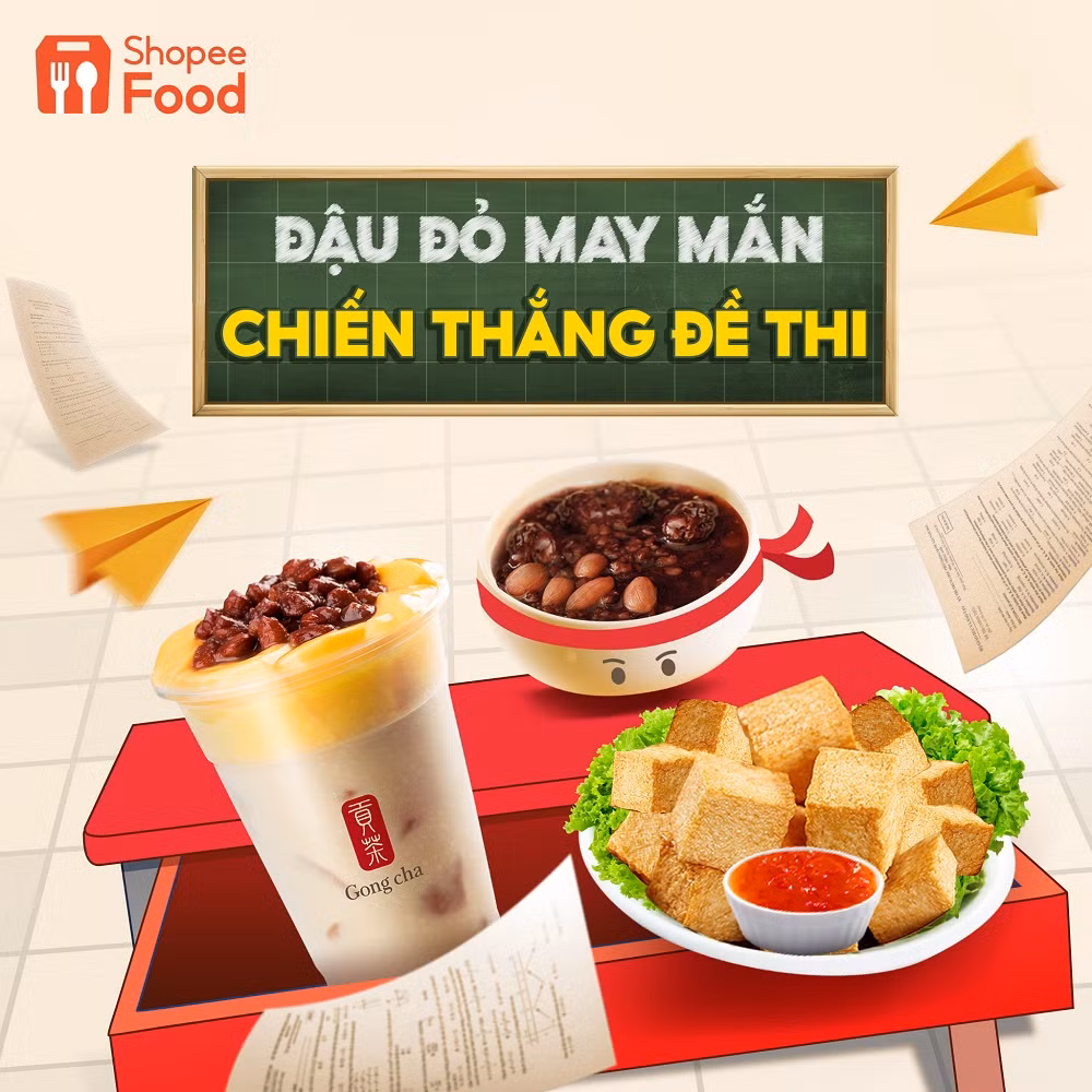 Sĩ tử 2K5 hãy thật vững vàng nhé, ShopeeFood cầu chúc mọi điều may mắn và thành công sẽ đến với bạn!