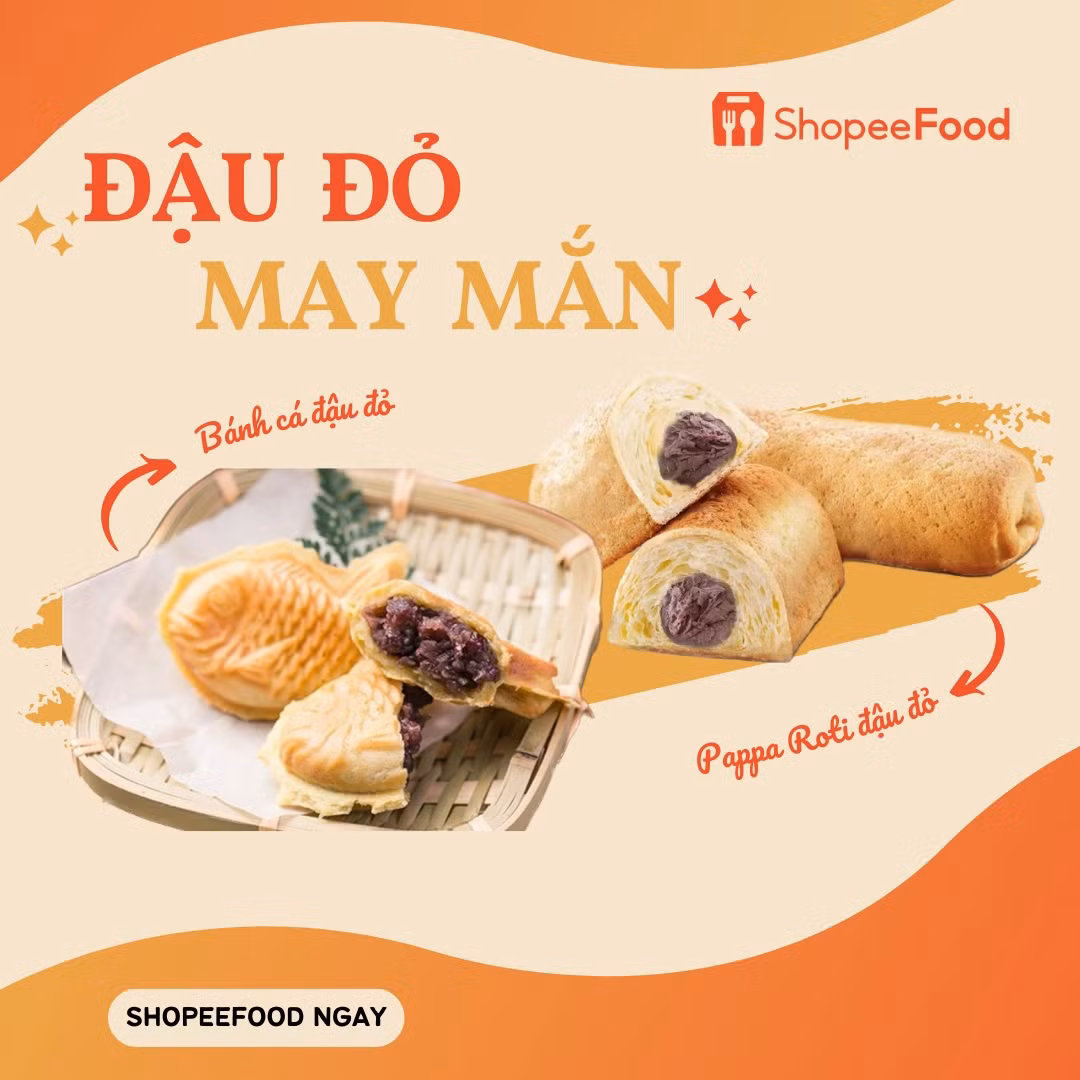 Bánh gì cũng được, miễn có đậu đỏ là sẽ trở nên vừa ngon, vừa đem lại may mắn cho 2K5.