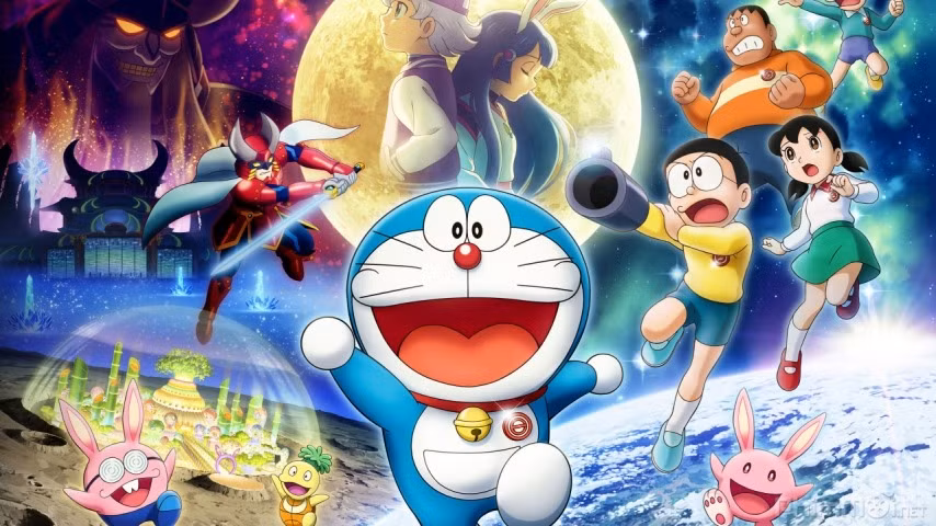 Doraemon: Nobita Và Mặt Trăng Phiêu Lưu Ký có doanh thu cực khủng.