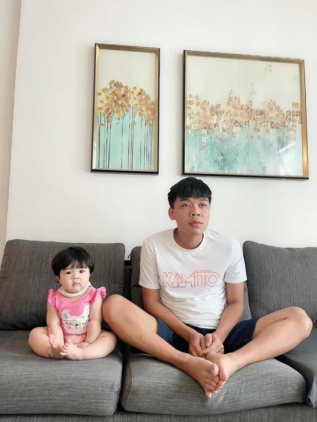 Đây chính là bé Dứa, con gái diễn viên Trung Ruồi