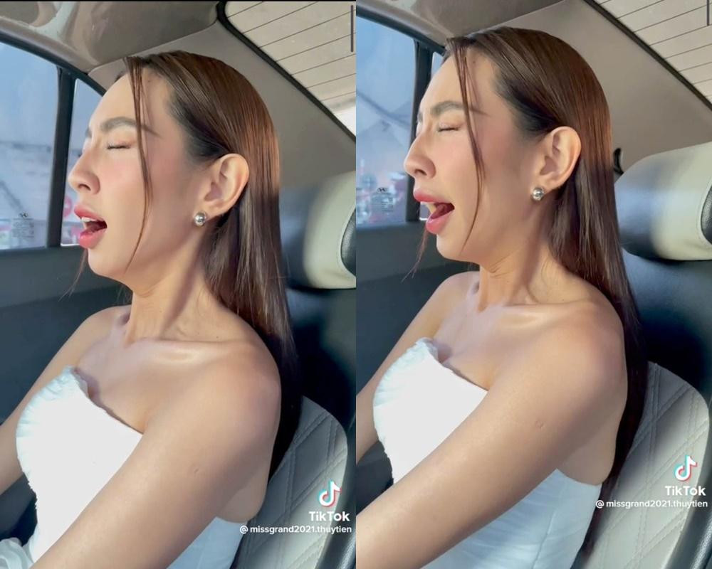 Nàng hậu bị ê-kíp tung video đang ngáp ngủ. Nàng hậu bị ê-kíp tung video đang ngáp ngủ.