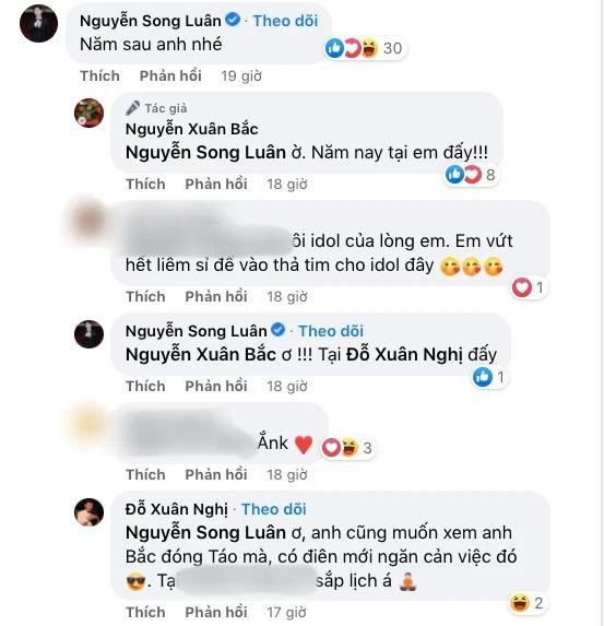 Cuộc trò chuyện bất ngờ giữa Xuân Bắc và hai đàn em thu hút sự chú ý của netizen. Cuộc trò chuyện bất ngờ giữa Xuân Bắc và hai đàn em thu hút sự chú ý của netizen.