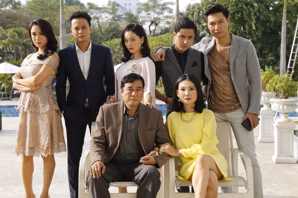 Lan Phương và Thanh Sơn trong Cả Một Đời Ân Oán.