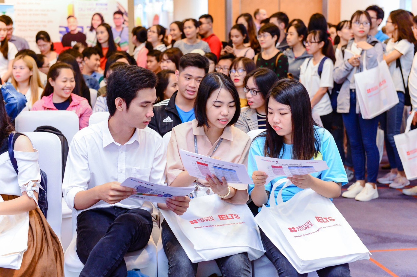 IELTS Fair là dịp để các thí sinh cập nhật các hình thức thi mới và khám phá các cơ hội học tập và sự nghiệp