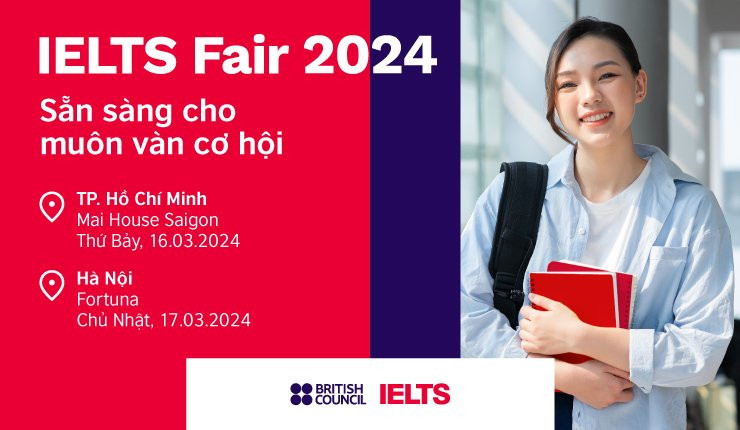 Ngày hội IELTS lớn nhất năm quay trở lại, giúp thí sinh tiếp cận những thông tin, kiến thức cần thiết và giới thiệu nhiều cơ hội phát triển cùng IELTS