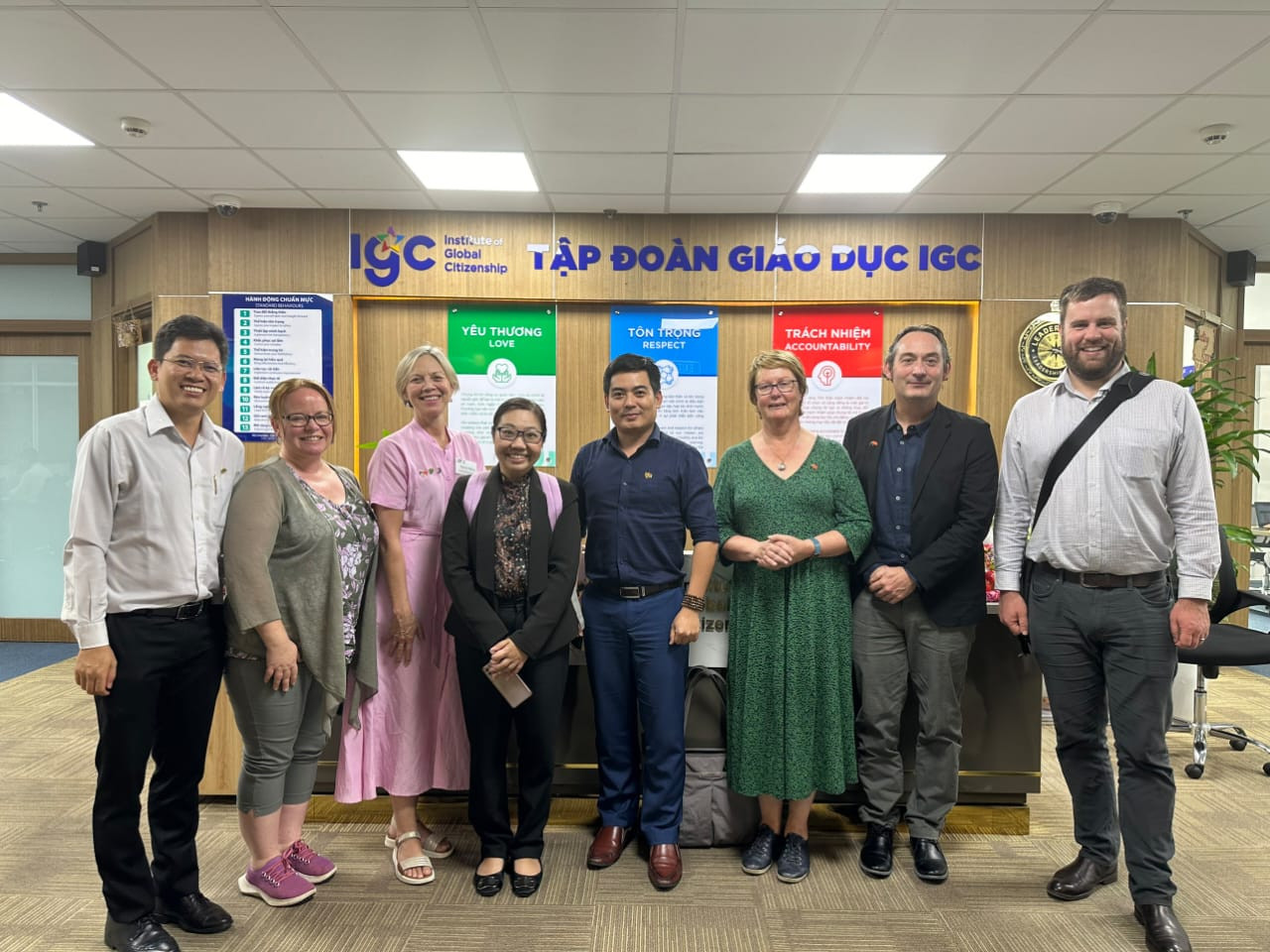 Các buổi trao đổi về tiềm năng thị trường cùng các hệ thống trường trong nước mở ra nhiều triển vọng hợp tác.