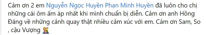 Lan Phương không thể tag Hồng Đăng vì tài khoản của nam diễn viên đã bị khóa.