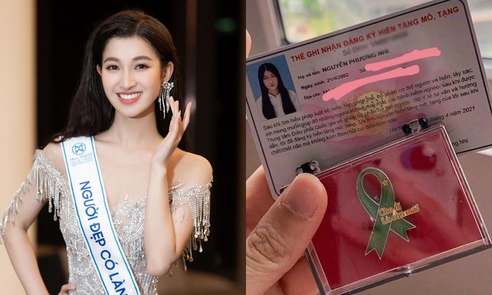 Phương Nhi đã đăng ký hiến tạng từ năm ngoái Phương Nhi đã đăng ký hiến tạng từ năm ngoái