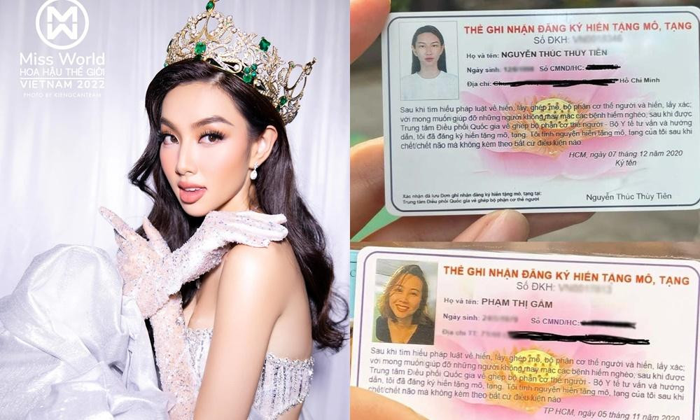 Hoa hậu Thùy Tiên cũng có nghĩa cử cao đẹp tương tự Hoa hậu Thùy Tiên cũng có nghĩa cử cao đẹp tương tự