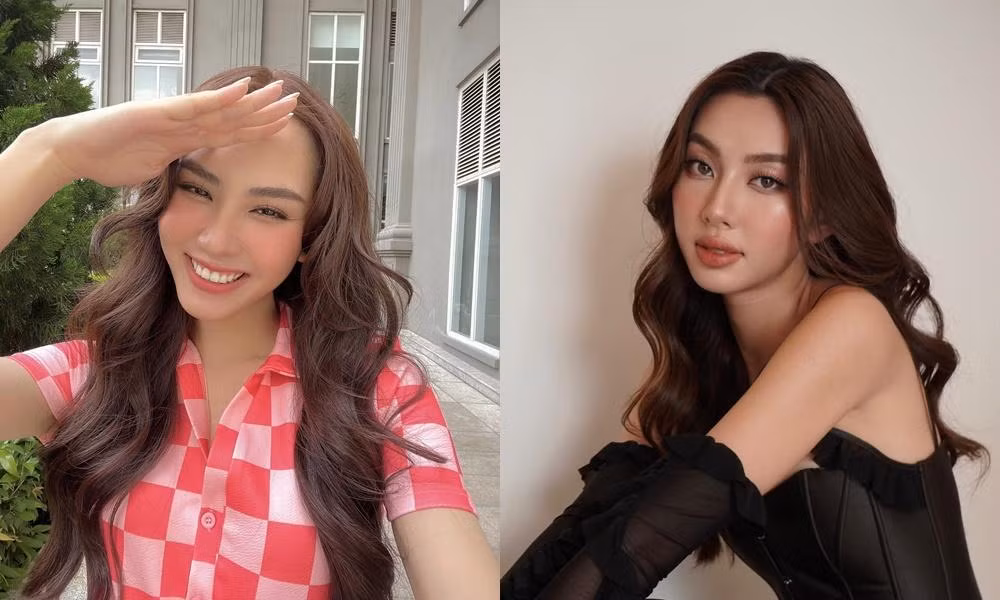 Mọi sự bắt nguồn từ việc hai nàng Hậu có kiểu tóc và style trang điểm giống nhau