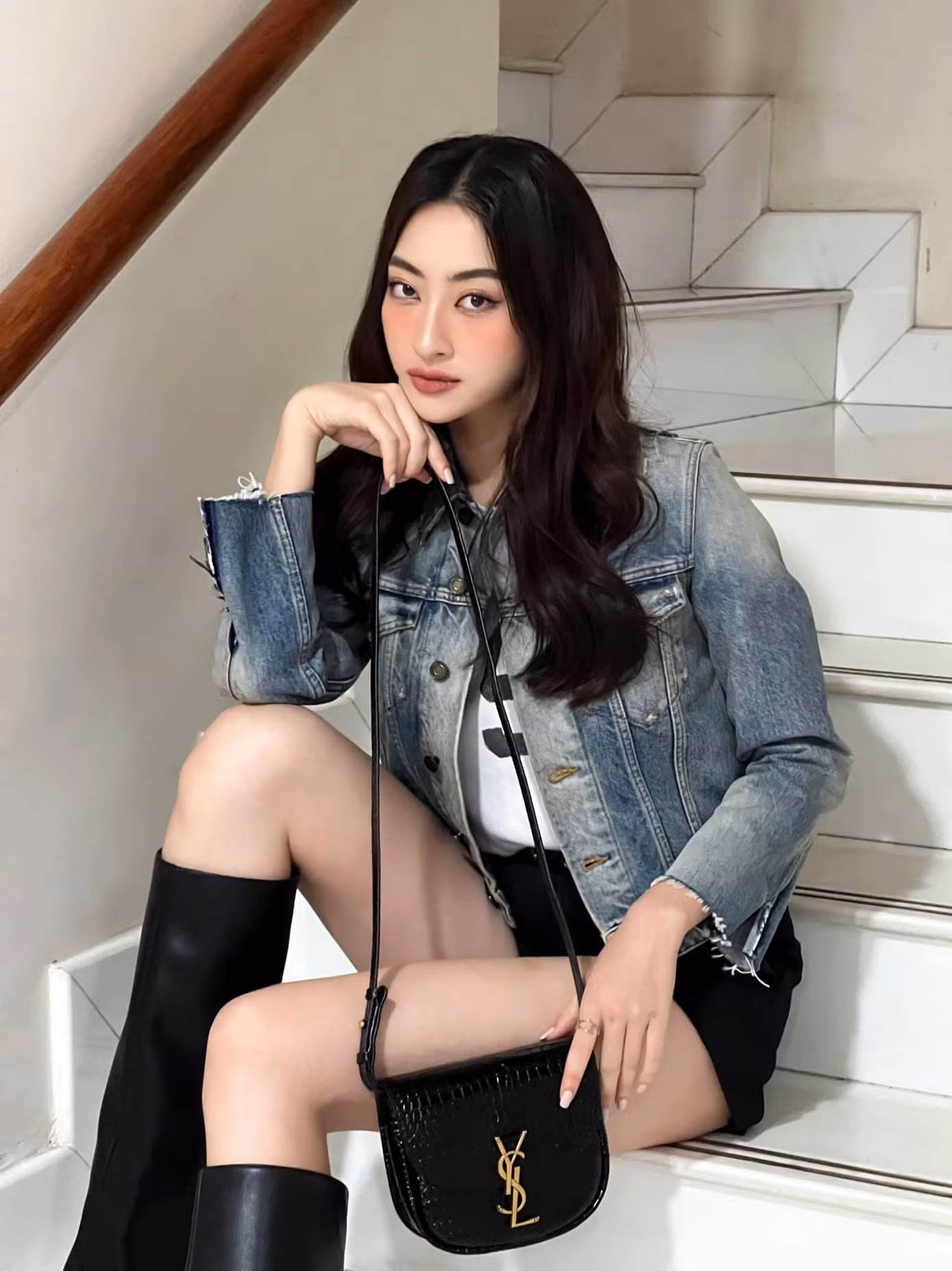 Hình ảnh của Lương Thùy Linh ngày càng cá tính hơn trước Hình ảnh của Lương Thùy Linh ngày càng cá tính hơn trước