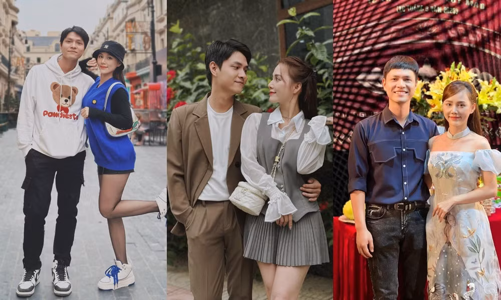 Hai người thường xuyên đăng ảnh tình cảm.