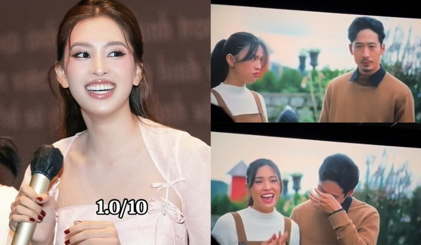 Tiểu Vy có một vai nhỏ trong phim Mai. Tiểu Vy có một vai nhỏ trong phim Mai.