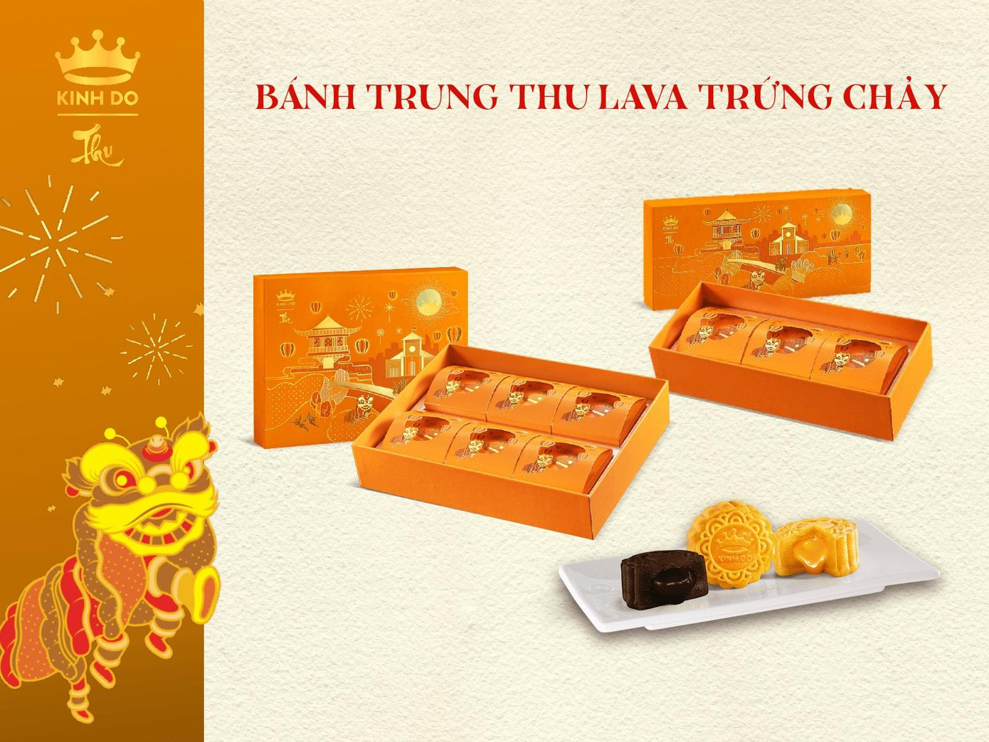 Dòng bánh trung thu lava tan chảy năm nay được nâng cấp với lớp nhân sánh mịn và độ ngọt vừa phải. Dòng bánh trung thu lava tan chảy năm nay được nâng cấp với lớp nhân sánh mịn và độ ngọt vừa phải.