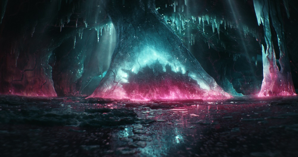 Gozilla giờ đã có hơi thở màu hồng neon. Gozilla giờ đã có hơi thở màu hồng neon.