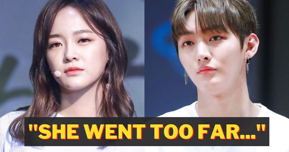 Netizen cho rằng Kim Sejeong đã đi quá xa Netizen cho rằng Kim Sejeong đã đi quá xa