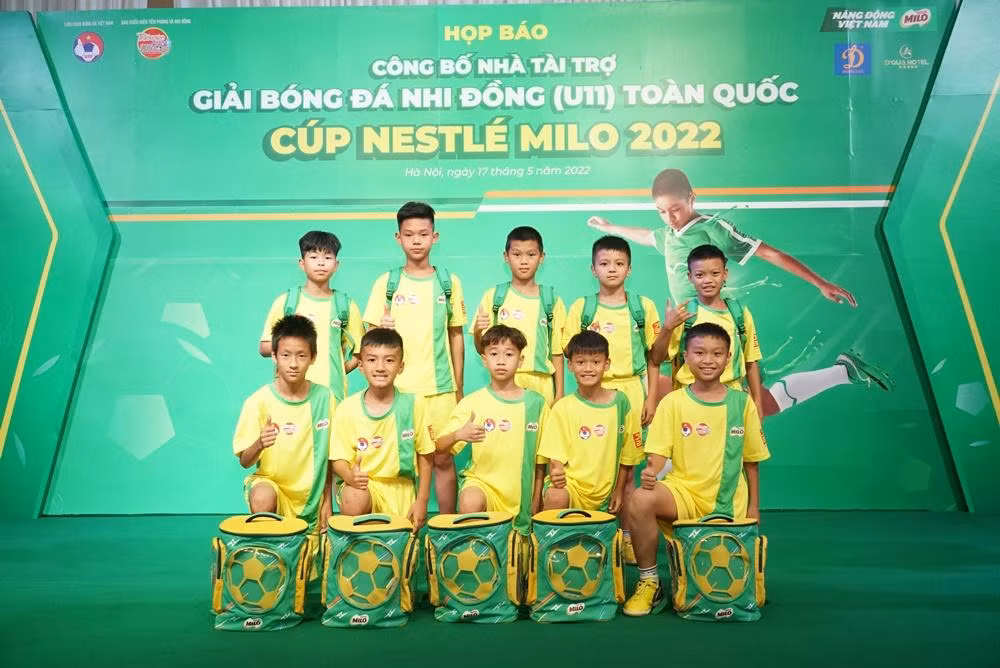 Giải Bóng đá Nhi đồng (U11) toàn quốc 2022 - Cúp Nestlé MILO chứng kiến sự tham gia vượt trội lên tới 46 đội bóng nhi đồng Giải Bóng đá Nhi đồng (U11) toàn quốc 2022 - Cúp Nestlé MILO chứng kiến sự tham gia vượt trội lên tới 46 đội bóng nhi đồng