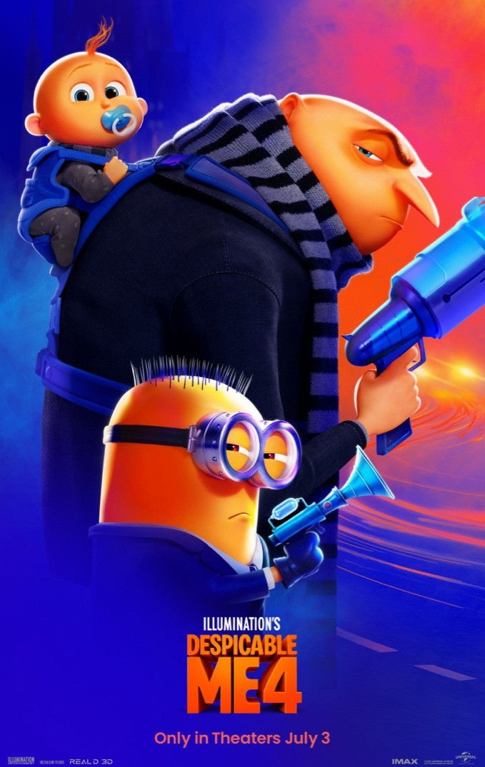 Despicable Me 4 ra mắt sau phần 3 tận 7 năm. Despicable Me 4 ra mắt sau phần 3 tận 7 năm.