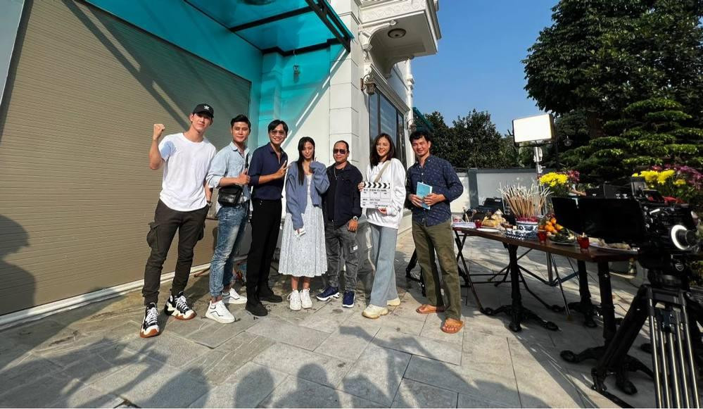 Buổi khai máy phim có cả nghệ sĩ Xuân Bắc xuất hiện