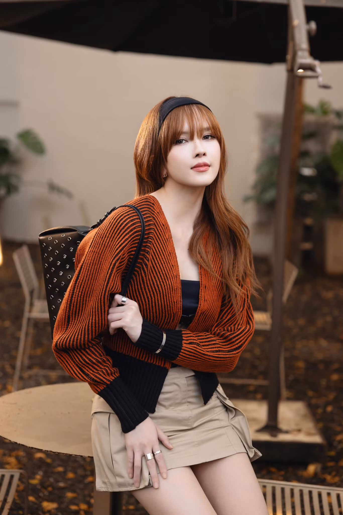 Cô tiết lộ đang tập trung vào công việc, không để chuyện tình cảm gây ảnh hưởng.