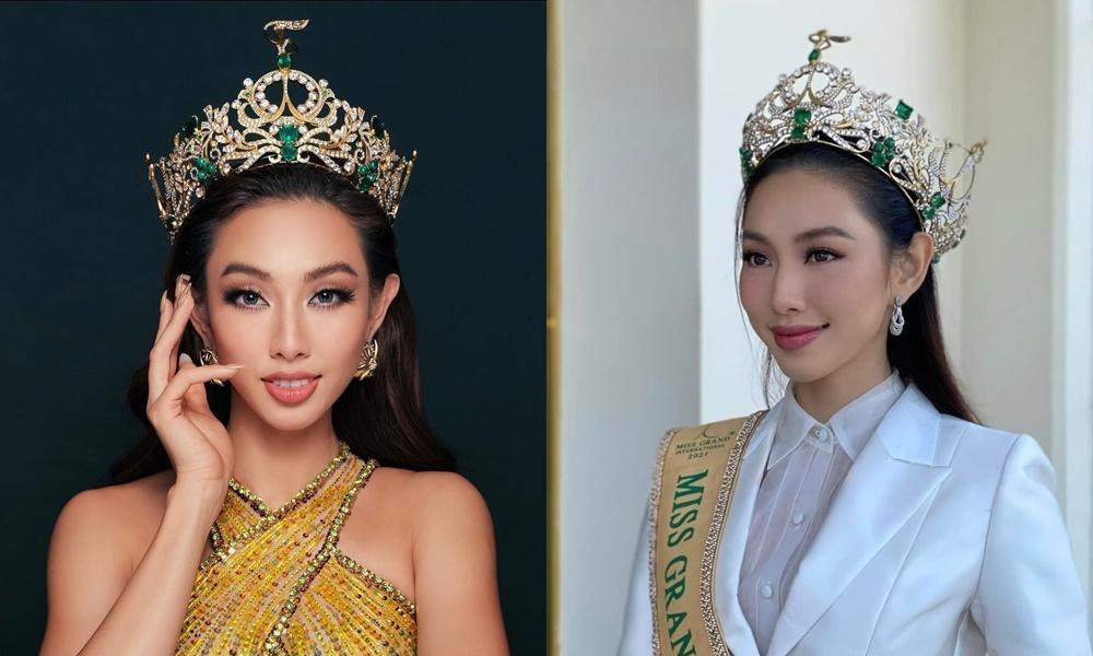 Khán giả phát hiện chiếc vương miện đã bị méo