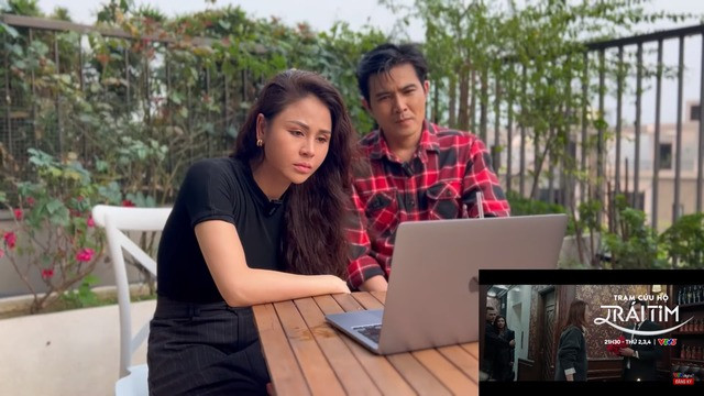 Lương Thu Trang trầm ngâm khi xem tình tiết gay cấn này.