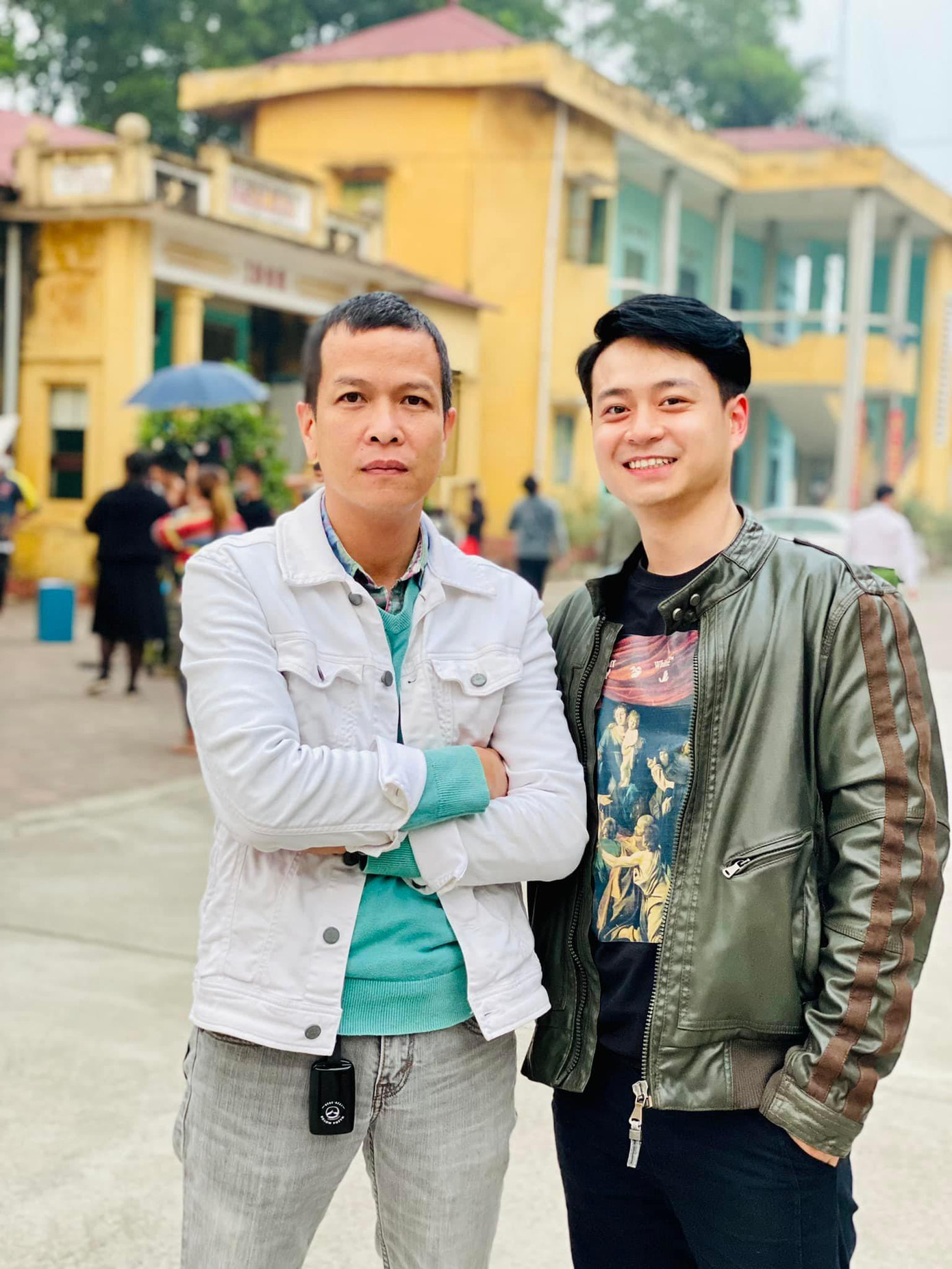 Đạo diễn Mai Hiền và diễn viên Hoàng Dương Đạo diễn Mai Hiền và diễn viên Hoàng Dương