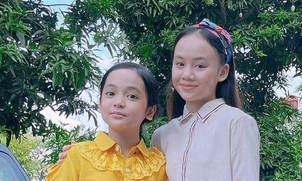 Hai diễn viên nhí của Thương Ngày Nắng Về. Hai diễn viên nhí của Thương Ngày Nắng Về.