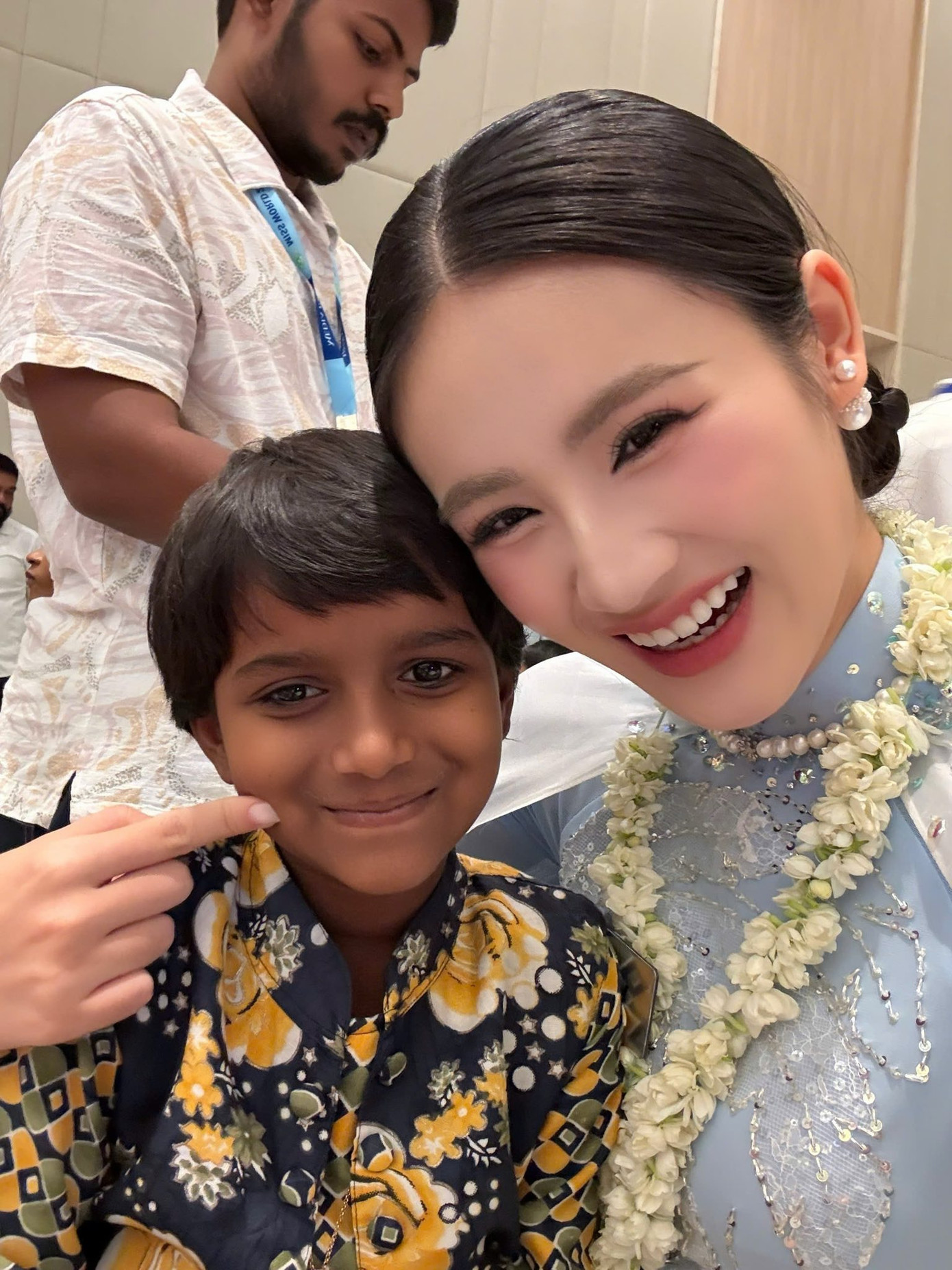 Hoa hậu Ý Nhi rất nỗ lực trong suốt hành trình tham gia Miss World 2025.