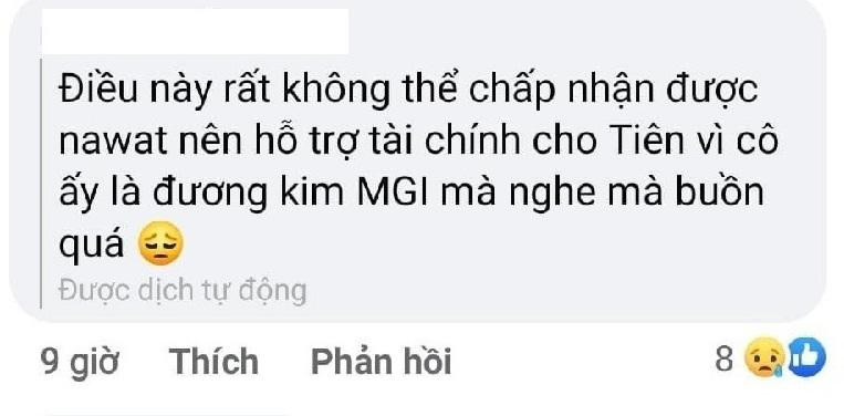 Netizen ấm ức vì Thùy Tiên bị BTC cuộc thi MGI thiếu quan tâm.