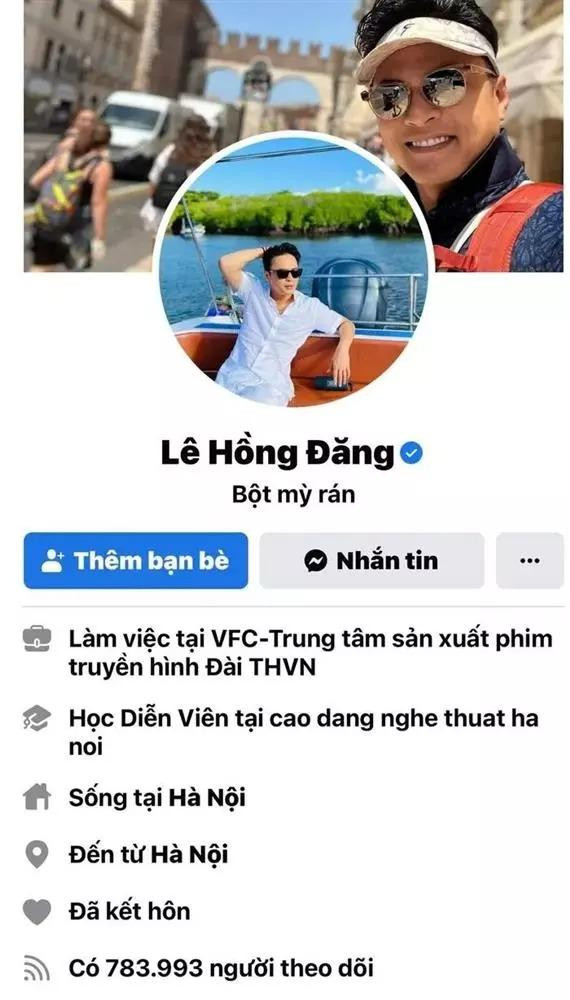 Hồng Đăng bất ngờ mở lại trang cá nhân trong thời gian ngắn. Hồng Đăng bất ngờ mở lại trang cá nhân trong thời gian ngắn.