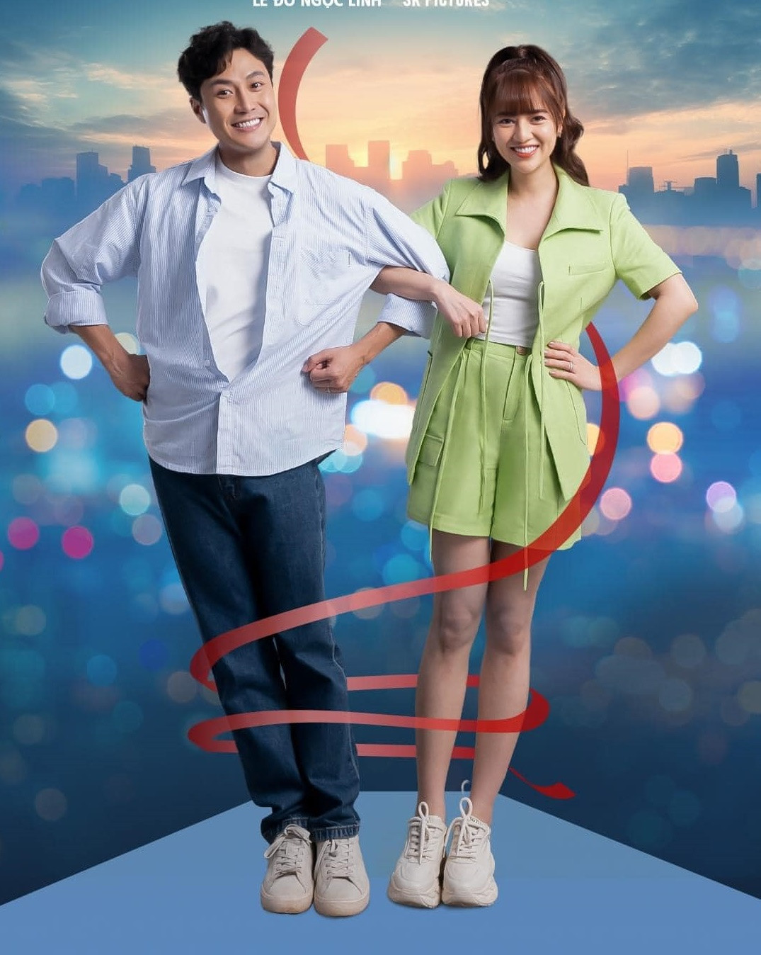 Thanh Sơn đóng phim mới cùng Việt Hoa. Thanh Sơn đóng phim mới cùng Việt Hoa.