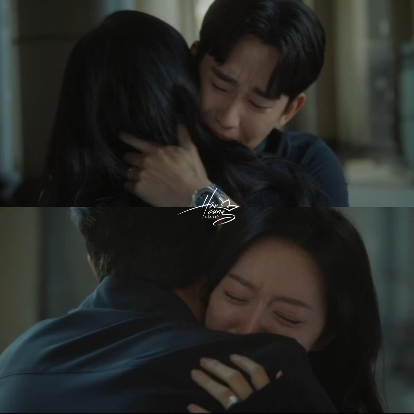 Kim Ji Won cũng khóc liên tục trong tập 14. Kim Ji Won cũng khóc liên tục trong tập 14.