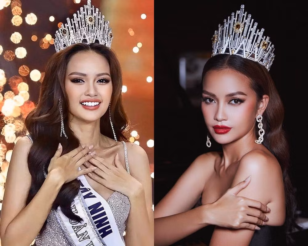 Hoa hậu Ngọc Châu cũng thần thái hơn nhiều trong bộ ảnh chụp sau khi đăng quang. Hoa hậu Ngọc Châu cũng thần thái hơn nhiều trong bộ ảnh chụp sau khi đăng quang.