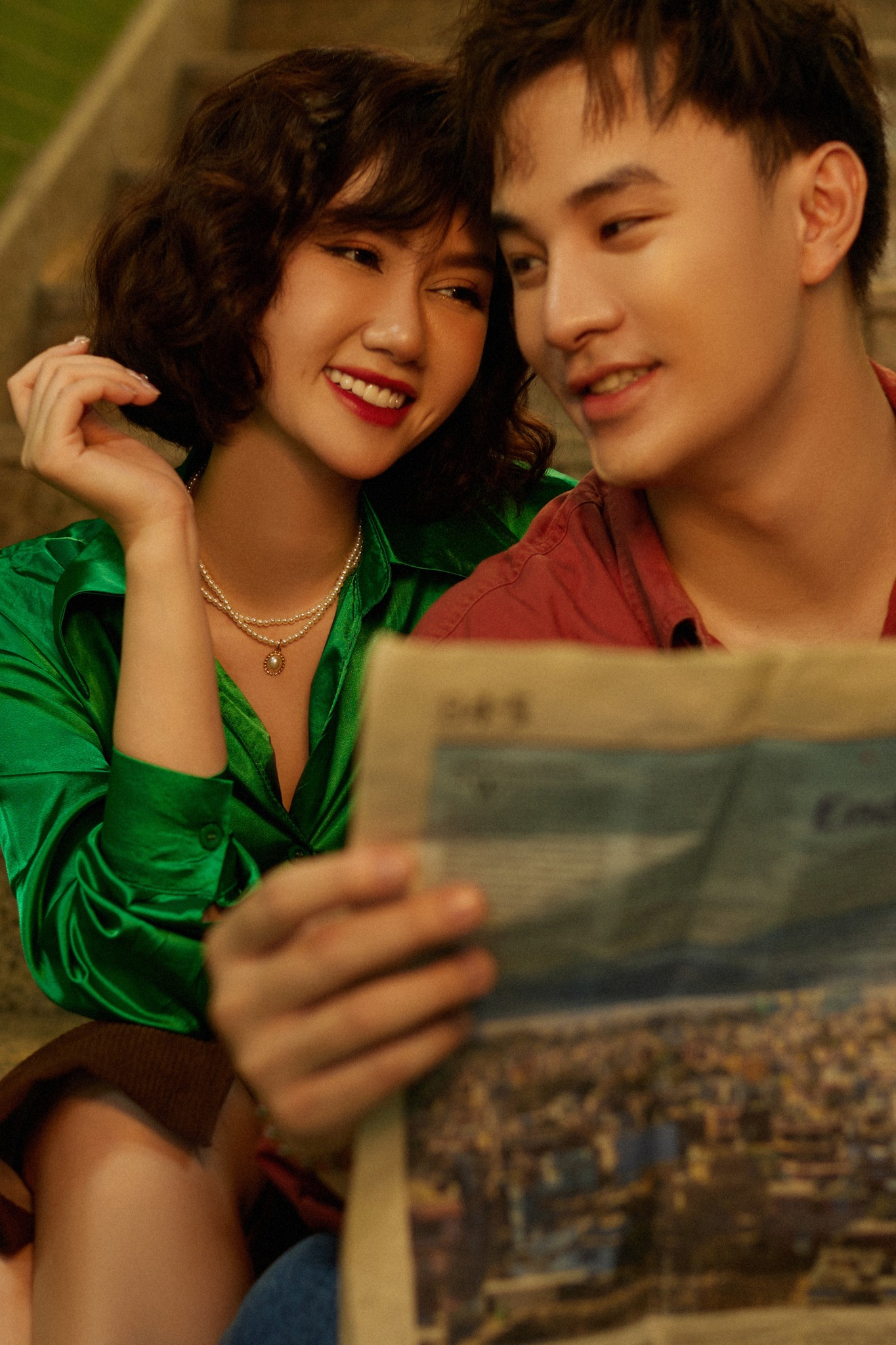 Hai người từng chụp một bộ ảnh tình cảm, nhưng chỉ nhằm mục đích PR phim. Hai người từng chụp một bộ ảnh tình cảm, nhưng chỉ nhằm mục đích PR phim.