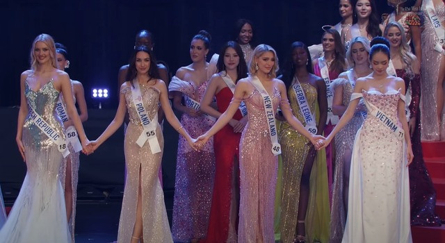 Khoảnh khắc hồi hộp nhất chung kết Miss International 2024. Khoảnh khắc hồi hộp nhất chung kết Miss International 2024.