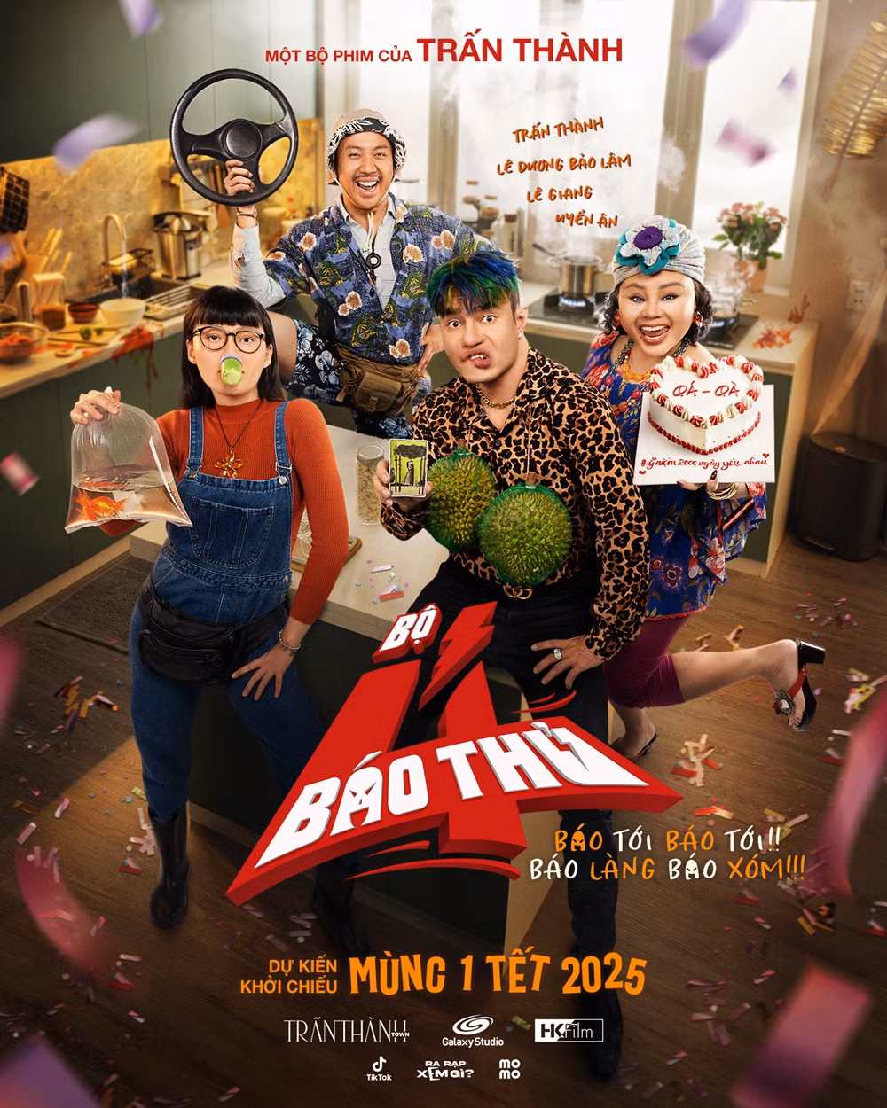 Bộ Tứ Báo Thủ vẫn chưa công bố các diễn viên phụ.