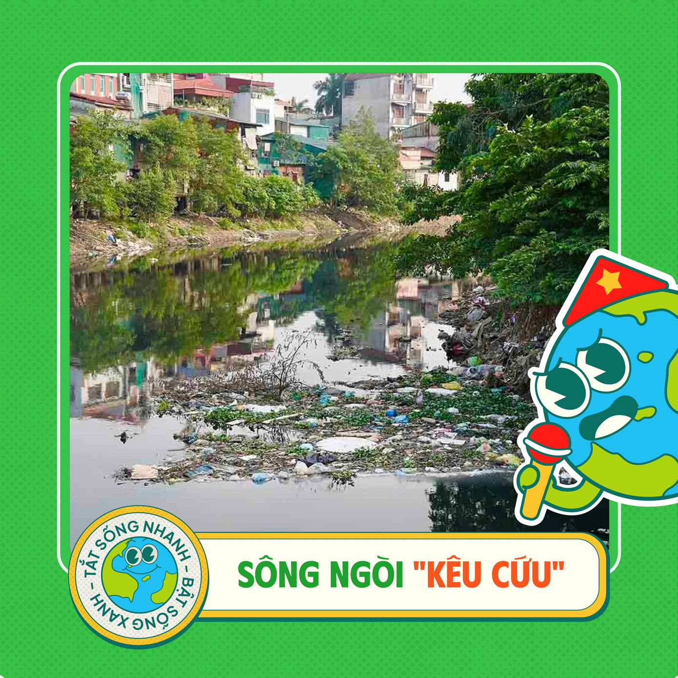 Chủ đề của lễ hội năm nay là phân loại rác thải tại nguồn để giảm gánh nặng cho Trái Đất