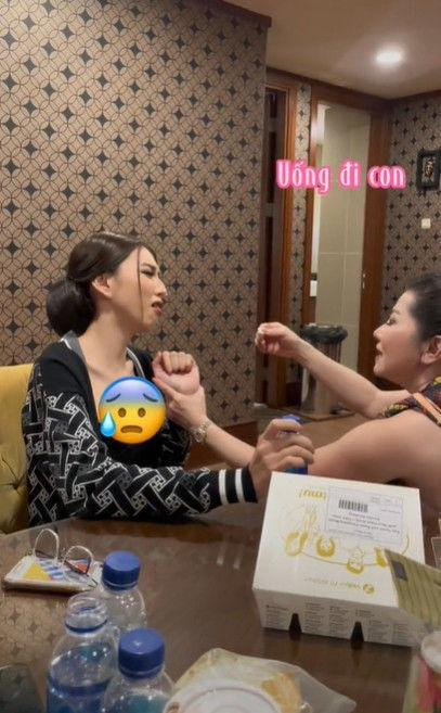 Cô cũng bị ốm khi đồng hành cùng MGI 2022