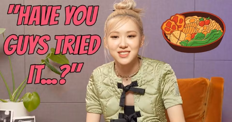 Rosé có những màn kết hợp đồ ăn rất độc đáo Rosé có những màn kết hợp đồ ăn rất độc đáo