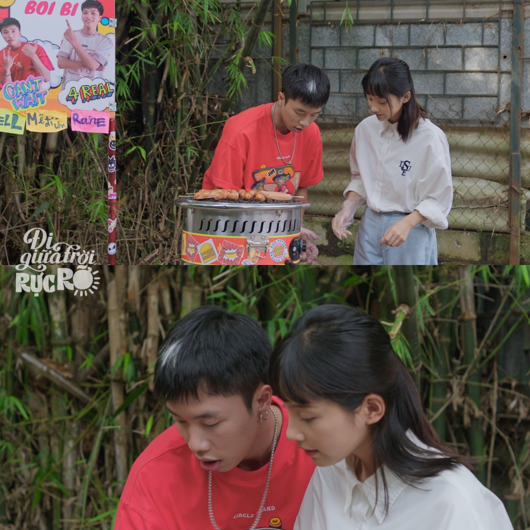 Pu giúp Chải bán xúc xích nướng đá... Pu giúp Chải bán xúc xích nướng đá...