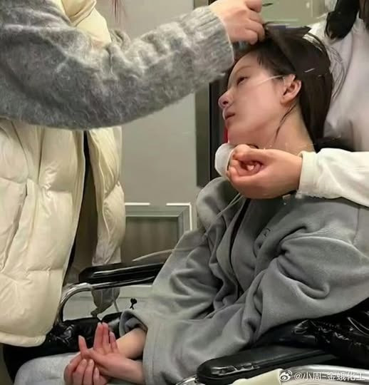 Hình ảnh khiến khán giả xót xa cho Triệu Lộ Tư.