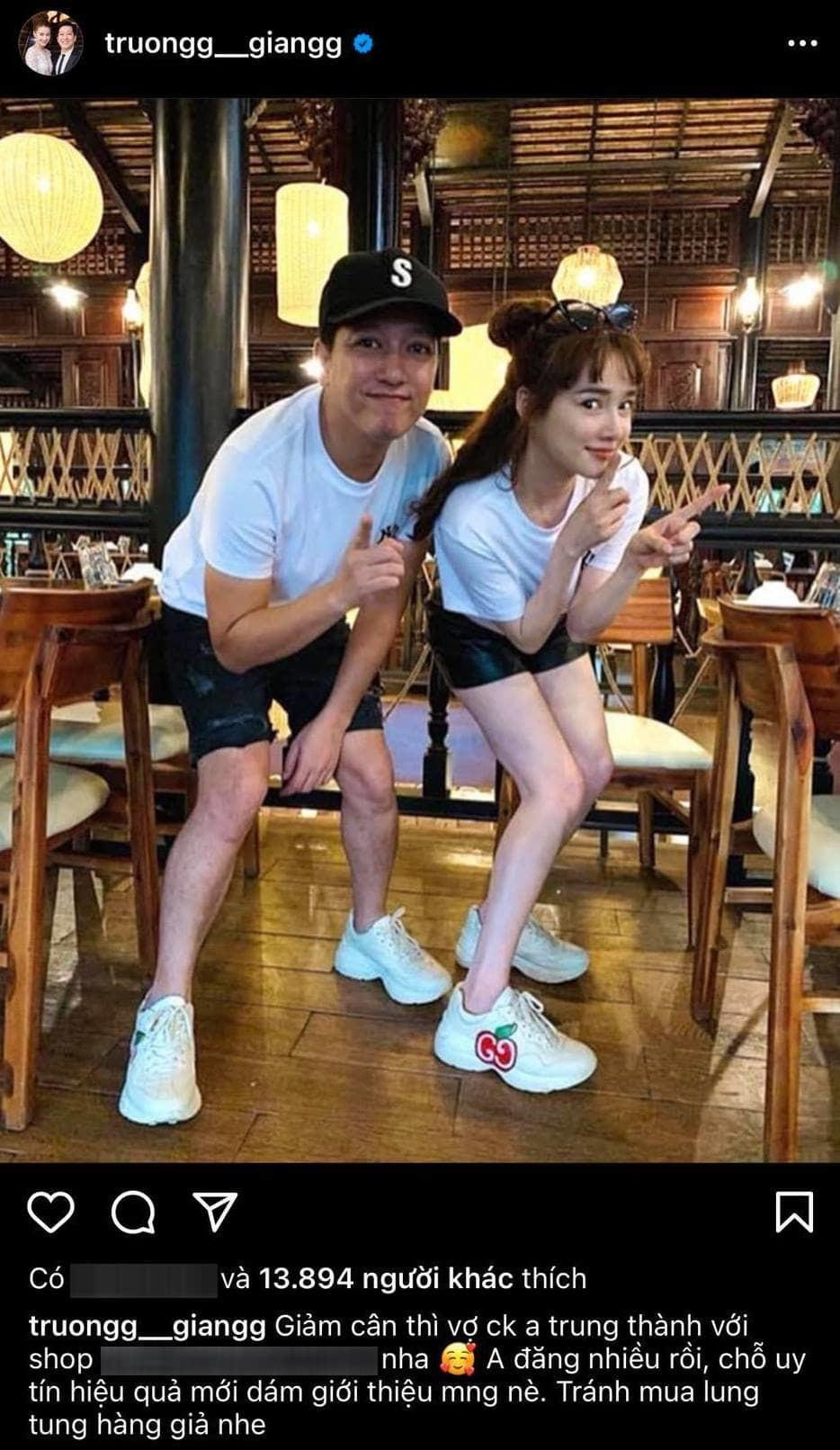 Bài đăng gây tranh cãi của Trường Giang Bài đăng gây tranh cãi của Trường Giang